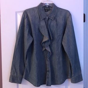 Ralph Lauren denim shirt size 1x